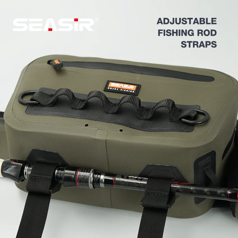 Bolsa pesca impermeable Seasir – Suspensión y bolsillo lateral - imagen 4