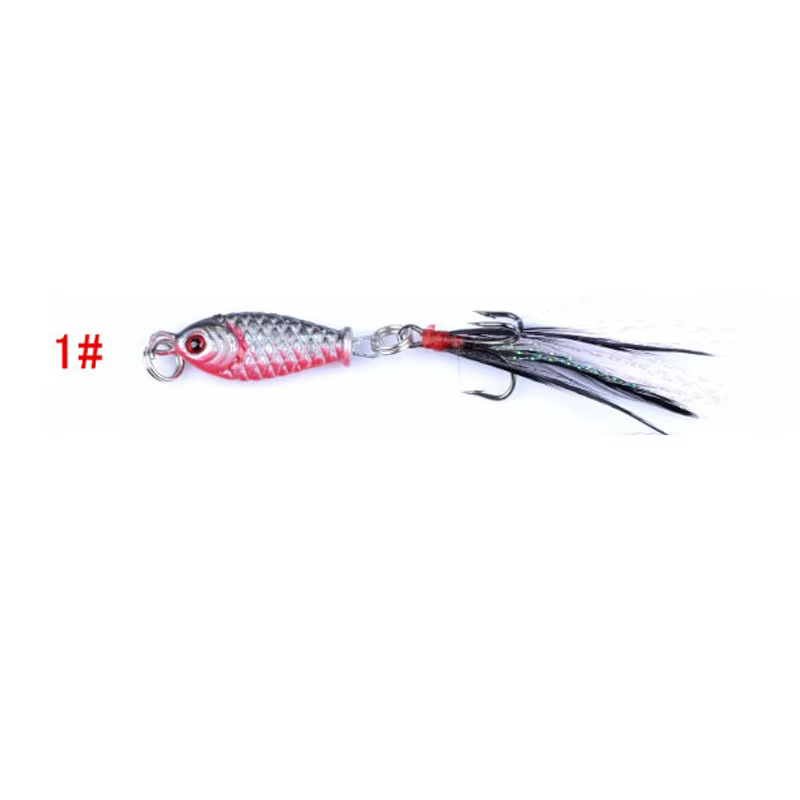 Señuelo VIB metálico cuchara para trucha – Pesca de invierno - imagen 4