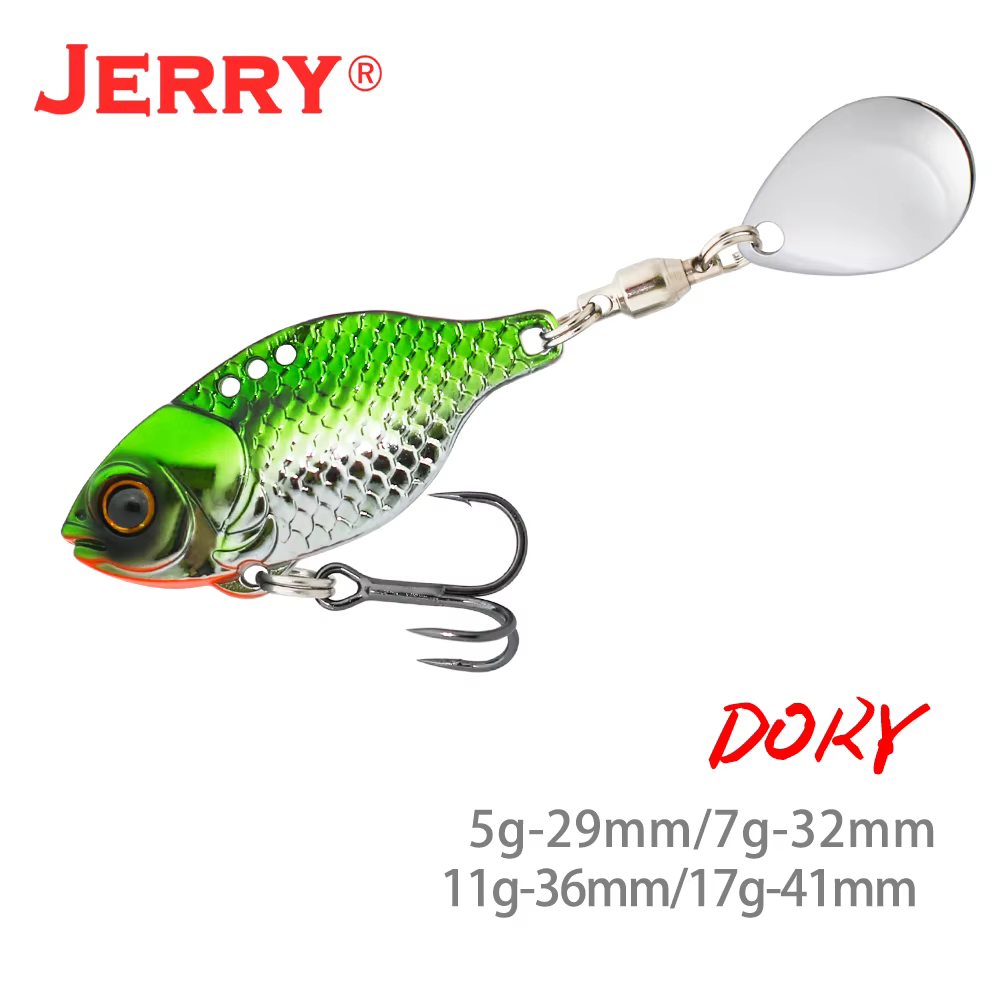 Jerry Dory VIB Tungsten Señuelo Vibrante Spinning- Agua salada y dulce