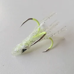 SWOLFY señuelo luminoso pulpo y calamar con faldón de silicona