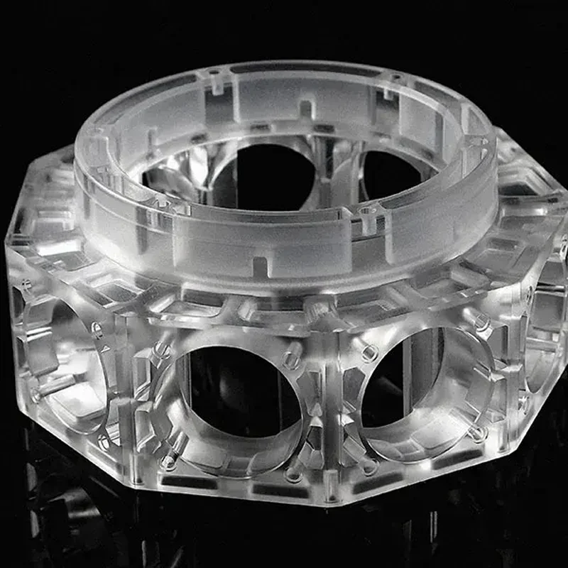 Acrílico transparente CNC mecanizado a medida para paneles decorativos - imagen 5