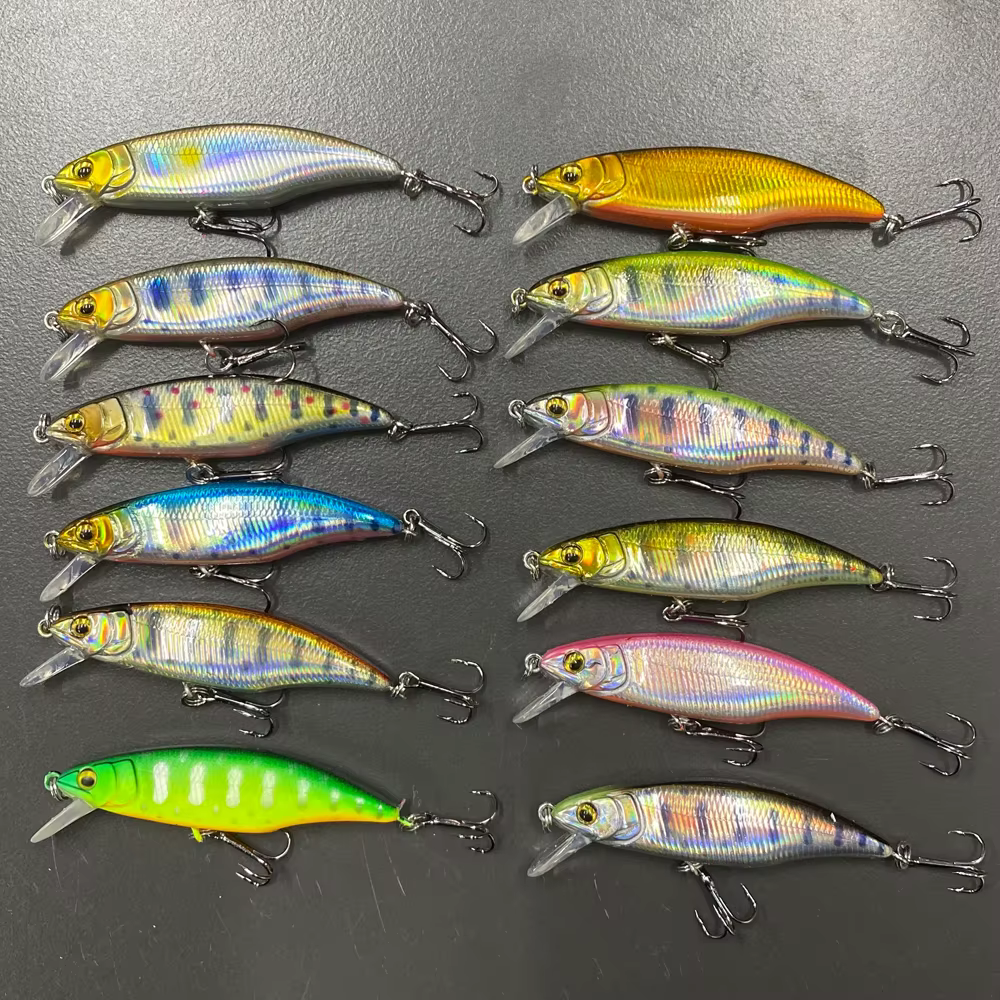 Nuevo Bass Jerkbait - señuelo minnow que se hunde rápido para pesca