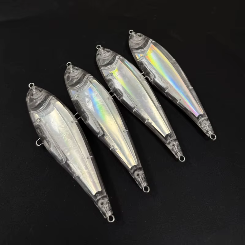 Señuelos lápiz Twitchbait sin pintar – Flotantes 3D para agua salada - imagen 5