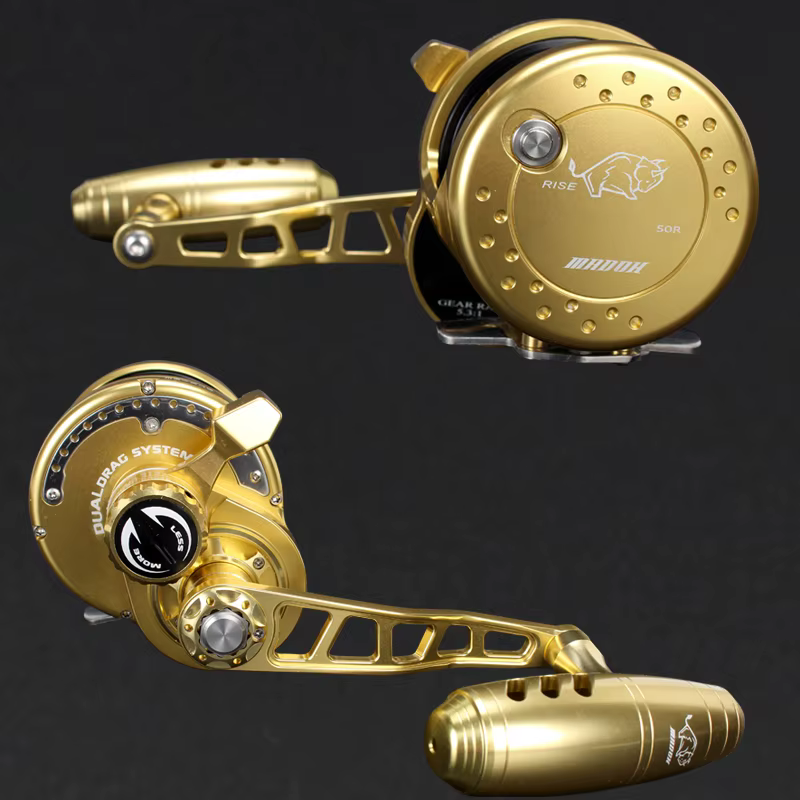 Madox Carrete Jigging Lento – Arrastre 35 kg para aguas profundas - imagen 2