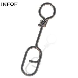 Clips de liberación rápida para pesca deportiva en acero inoxidable
