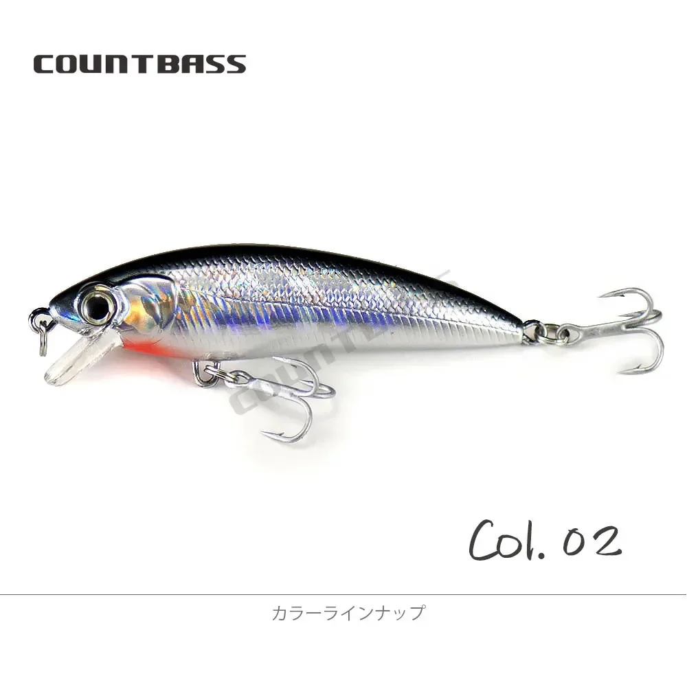 COUNTBASS Minnow – Señuelo hundido lento para sábalo y perca - imagen 5
