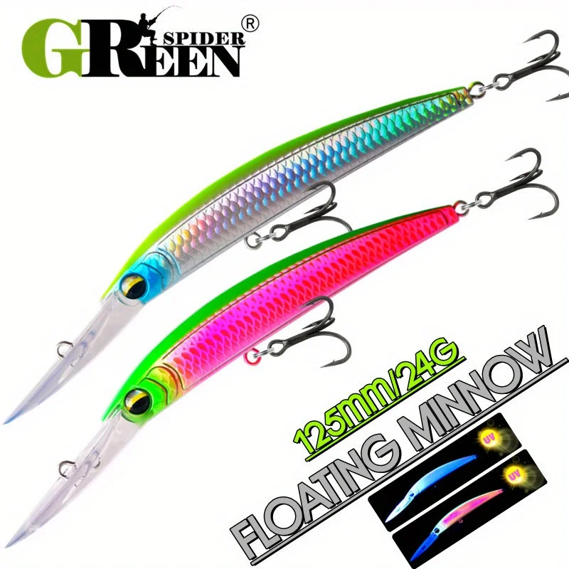 Señuelo Wobbler flotante – Crankbait duro para lucio, bass y carpa - imagen 3