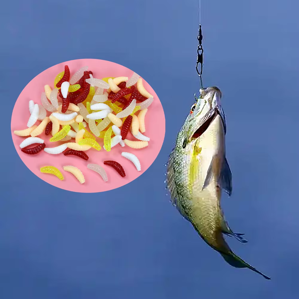 Micro señuelos de silicona Bluegill para Panfish y trucha - imagen 5