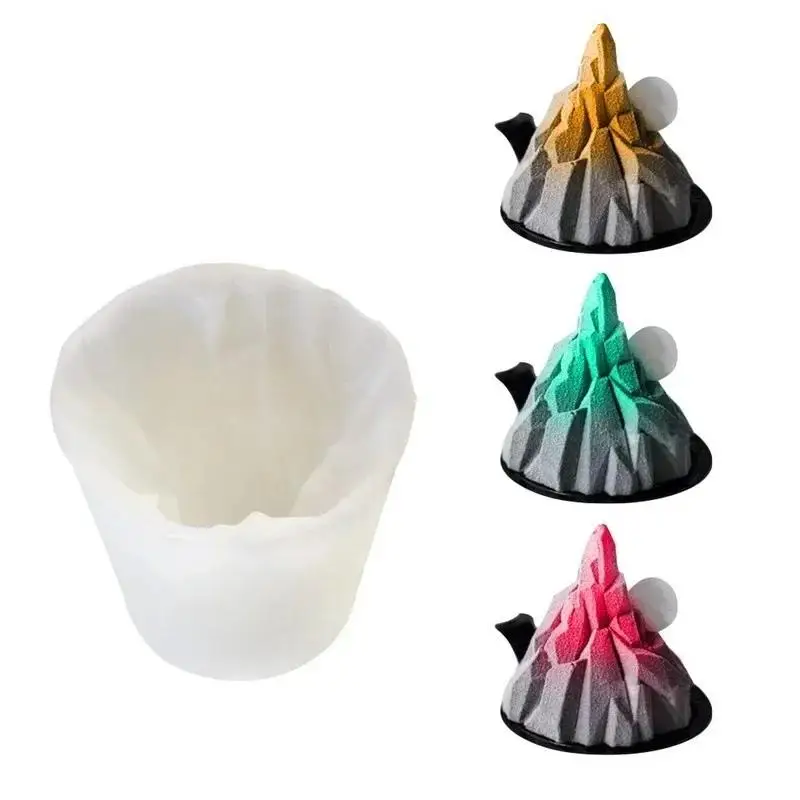Molde de silicona iceberg para resina epoxi, repostería y pudín - imagen 4