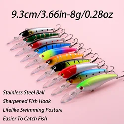 Jerkbait wobbler minnow para pesca de lubina y lucio en profundidad