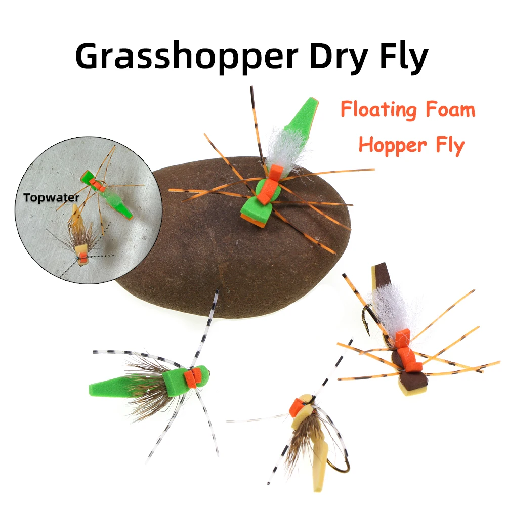 Wifreo Saltamontes Foam Hopper – Mosca seca flotante - imagen 3