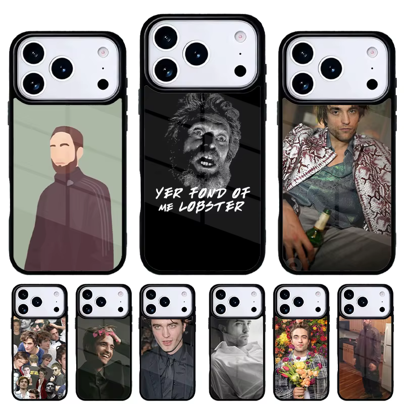 Funda Robert Pattinson para iPhone con soporte – Carcasa trasera
