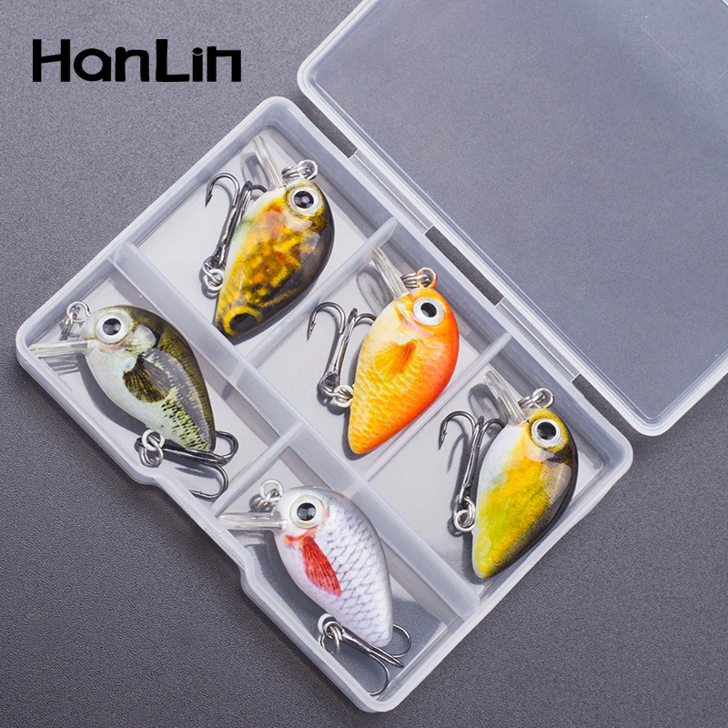 Crankbait Flotante Hanlin – Señuelos duros para lubina y lucio - imagen 2