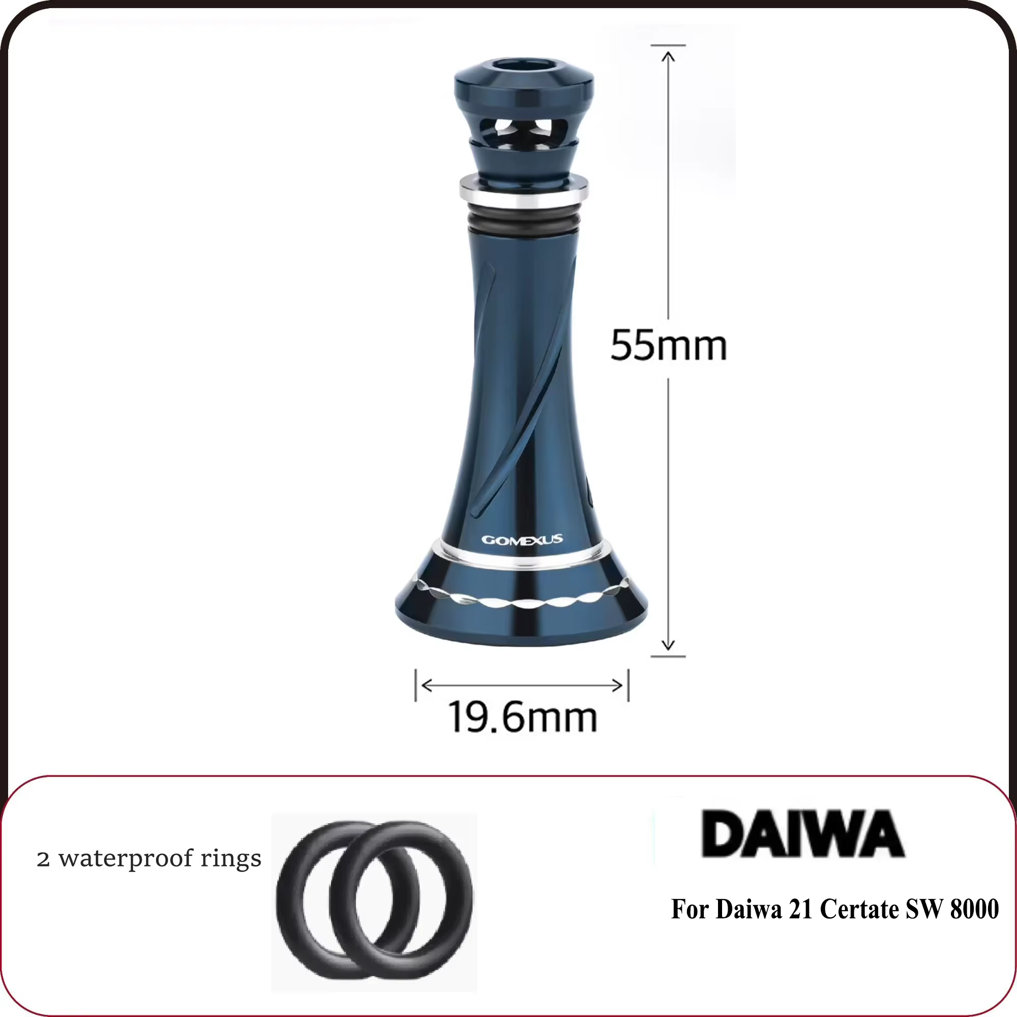 Gomexus R9 Pro – Bobina de aluminio para Daiwa Certate SW - imagen 3