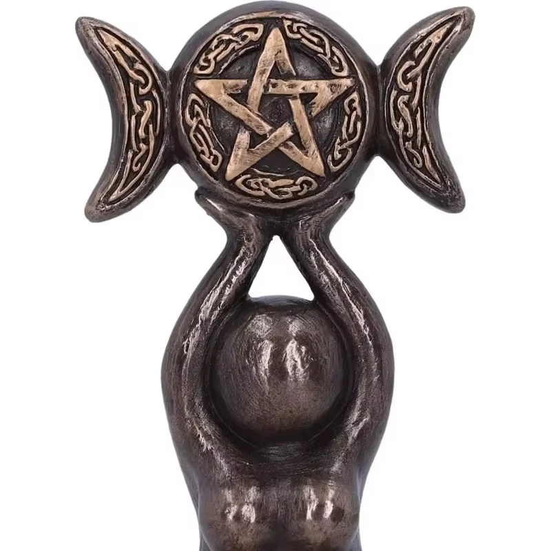 Candelabro de Resina Artesanal - Soporte para Velas Decorativo - imagen 5