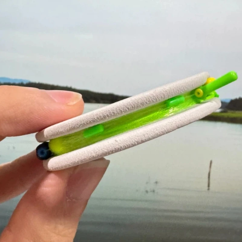Set de línea nylon doble plomo anti deriva para carpa - imagen 2