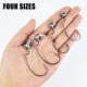 Señuelos ojo de pez y jig head para Ned y Texas Rig - imagen 4