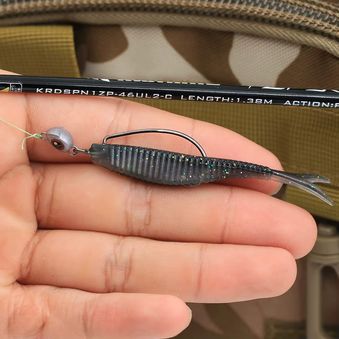 FishTrip anzuelos sin hierba 1,8-14g – Agua dulce y salada - imagen 4