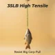 Hair rig trenzado Real Weed para método feeder en pesca al carpe - imagen 2
