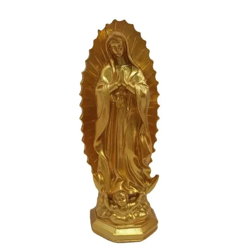 Figuras resina Virgen María mexicana para decoración hogar 2026 - imagen 2
