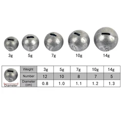 Jig Head cabezal de plomo giratorio con bola para pesca en roca