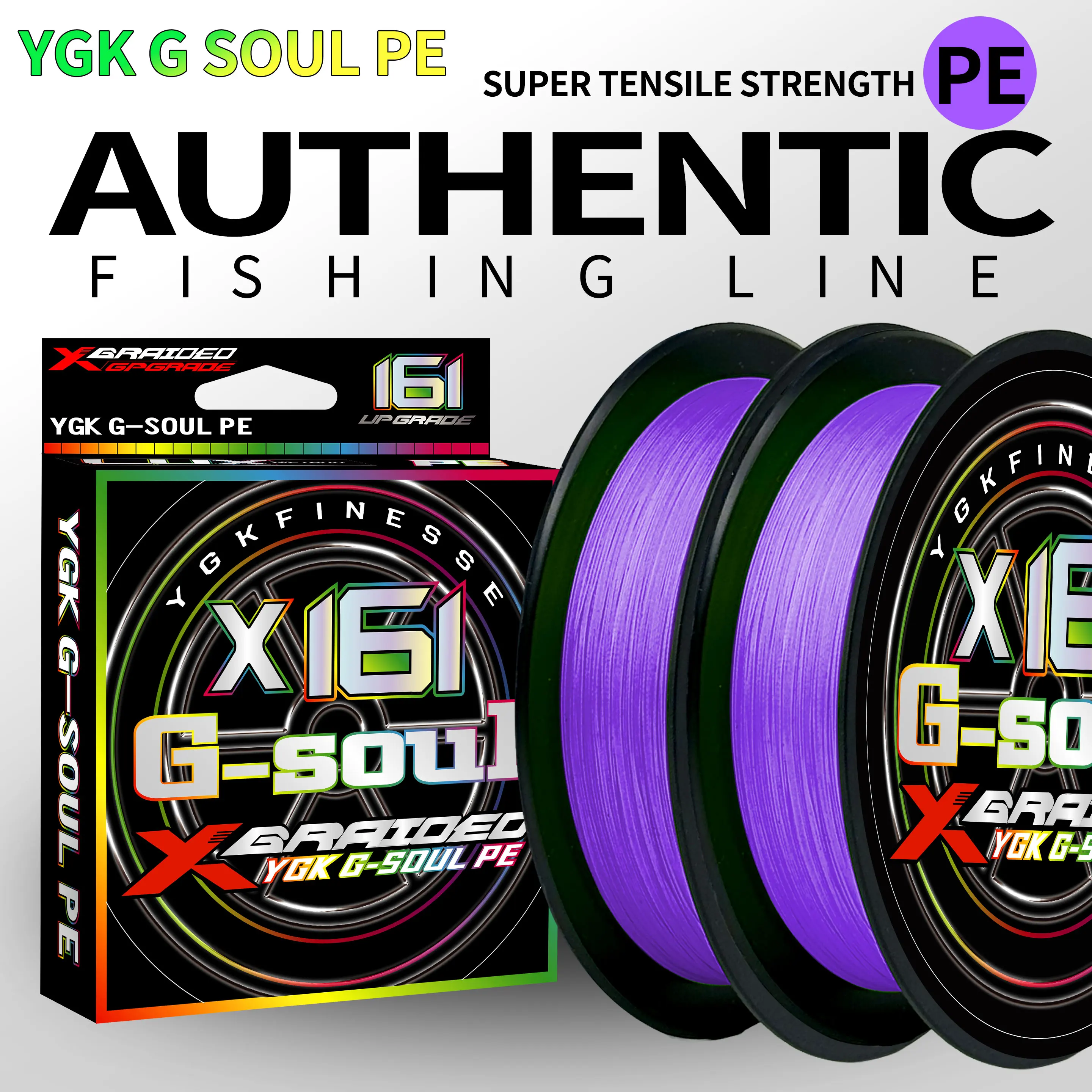 Línea trenzada PE Superfuerte YGK X16 Strand – Flotante