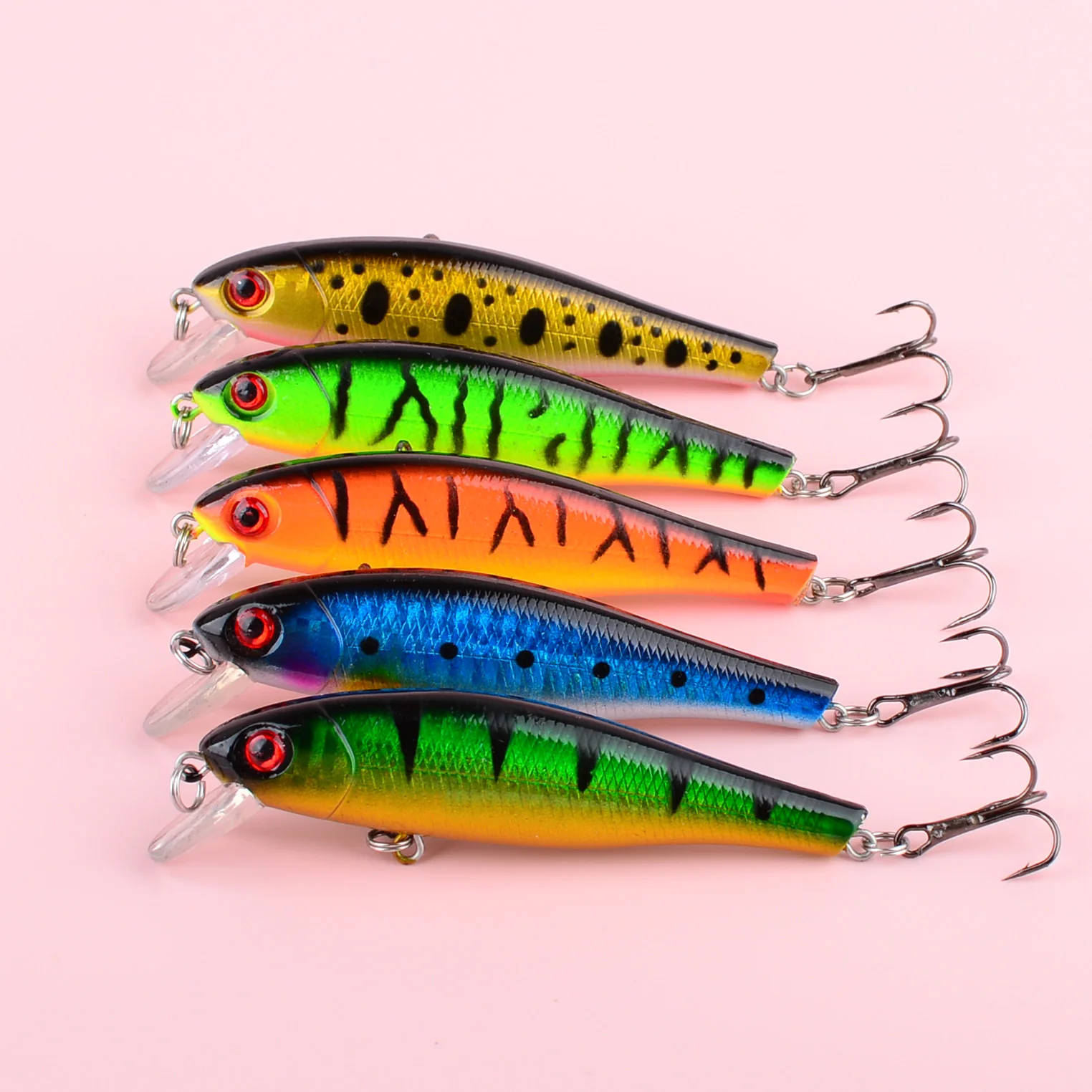 Señuelo Minnow trucha y perca en corriente para pesca artificial - imagen 2