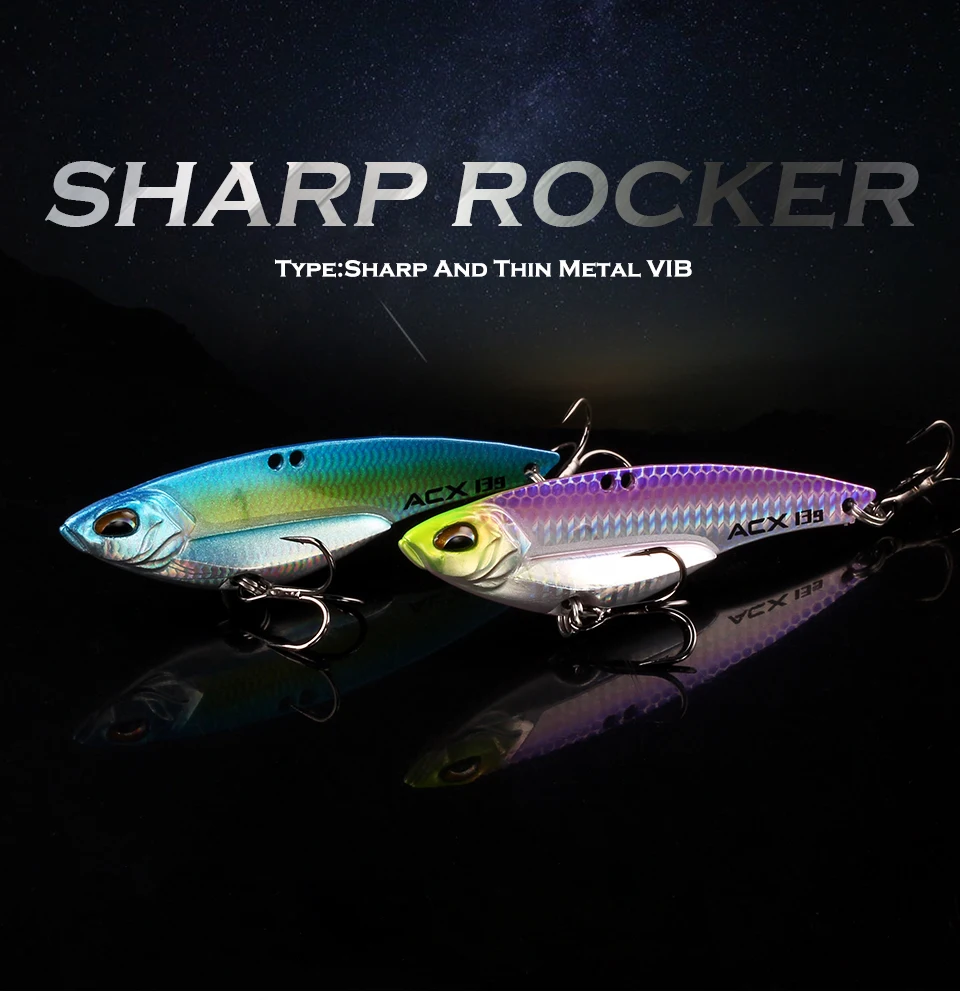 LETOYO Crankbait Vib Blade en detalle