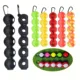 Soporte silicona para pelotas de golf con gancho y bolsa ligera - imagen 2