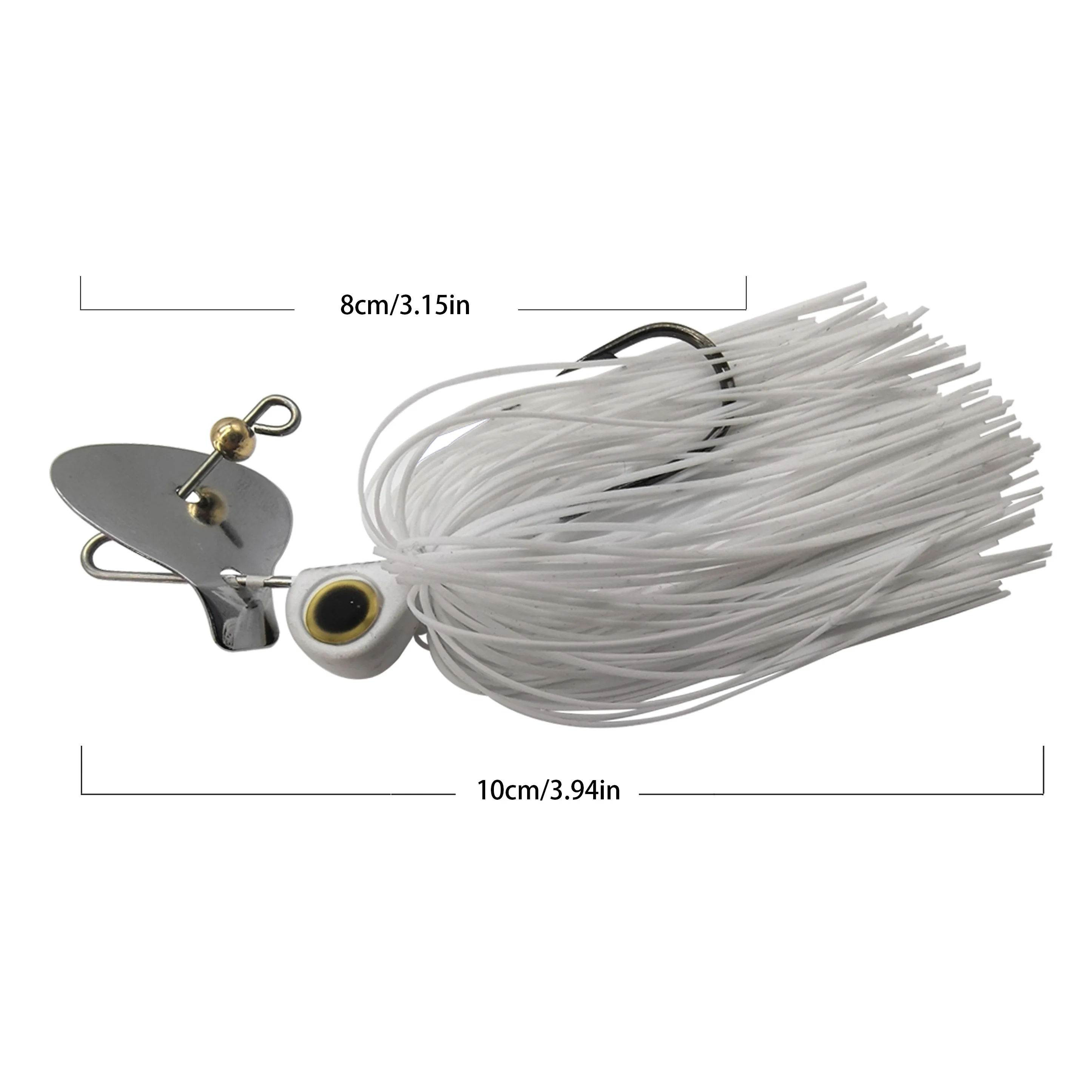 Mycena Buzzbait 15g – Señuelo giratorio para lucio - imagen 3