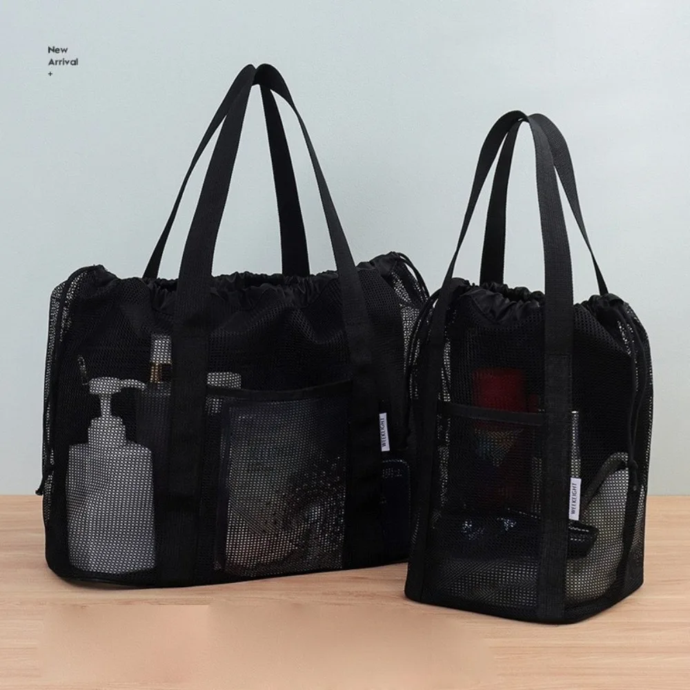 Bolsa de pesca de malla portátil gran capacidad para viaje - imagen 5