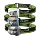 Frontal LED impermeable para pesca nocturna – 4 modos de luz