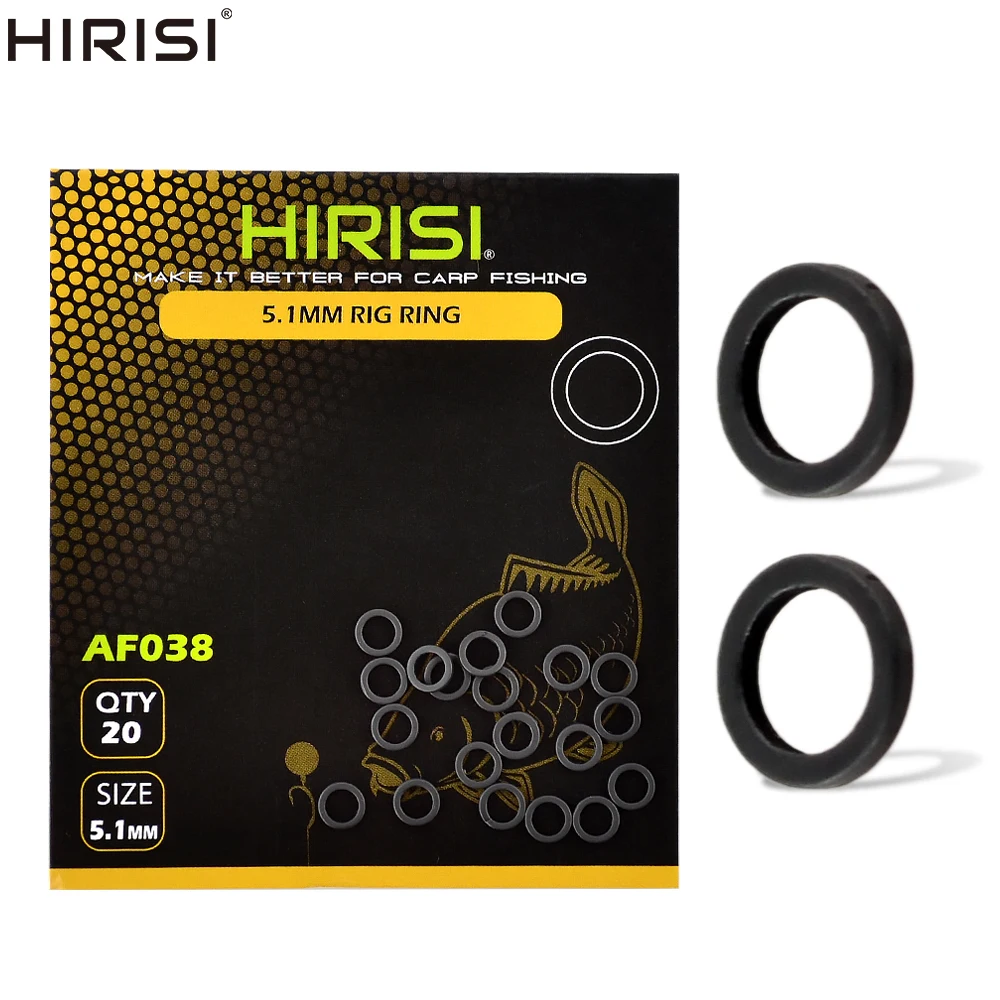 Anillos tóricos de acero inoxidable para pesca de carpa