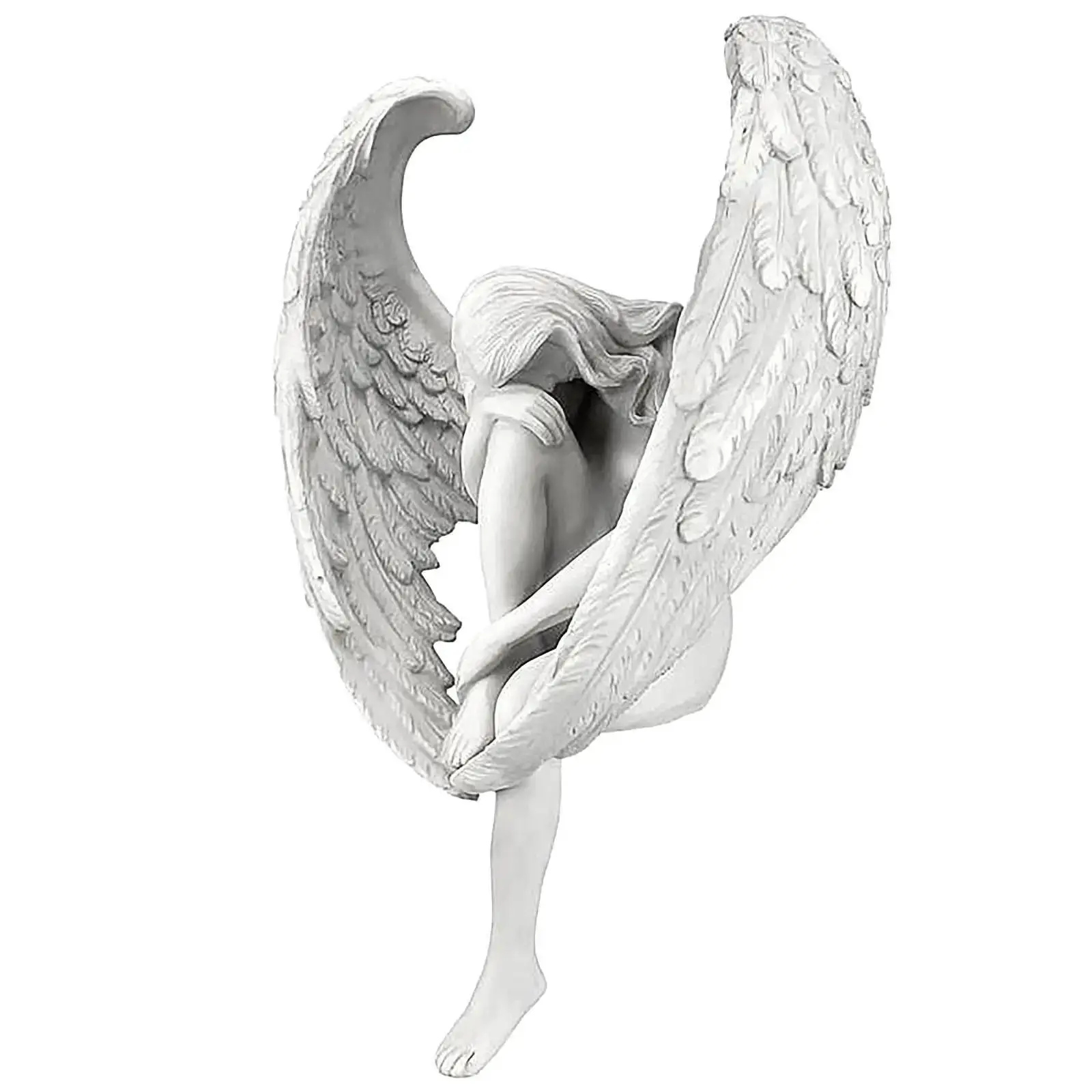 Detalle de la figura del ángel