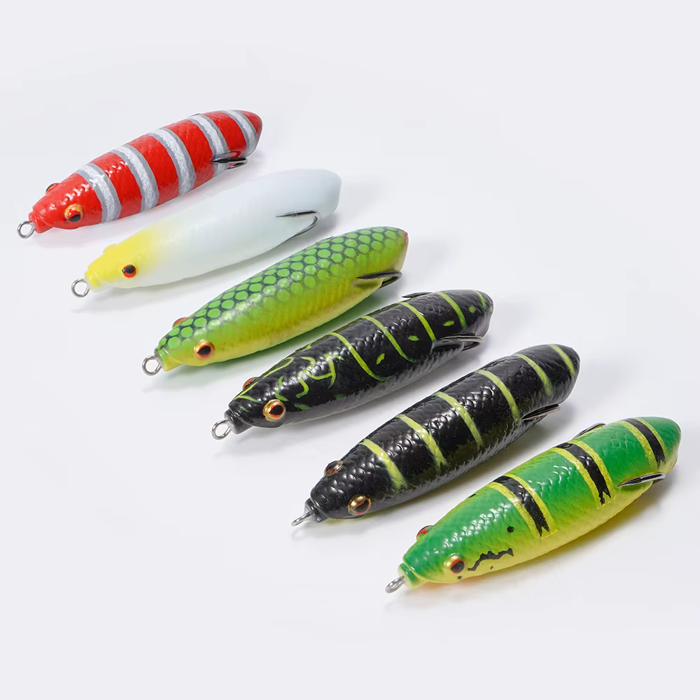 Noeby Señuelo Rana Flotante – Anzuelos Weedless Lubina - imagen 4