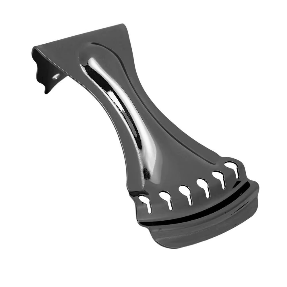 Cordal Cola de Gato Guitarra 6 Cuerdas – Soporte Metálico Plateado/Negro - imagen 3