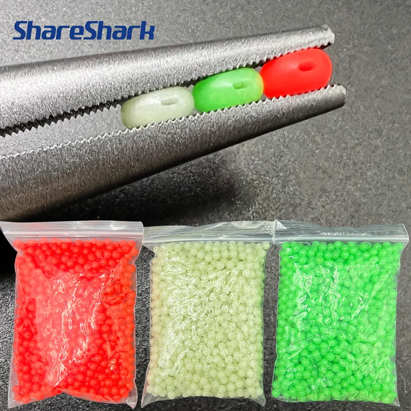 ShareShark Cuentas de pesca brillantes nocturnas marinas – redondas - imagen 3