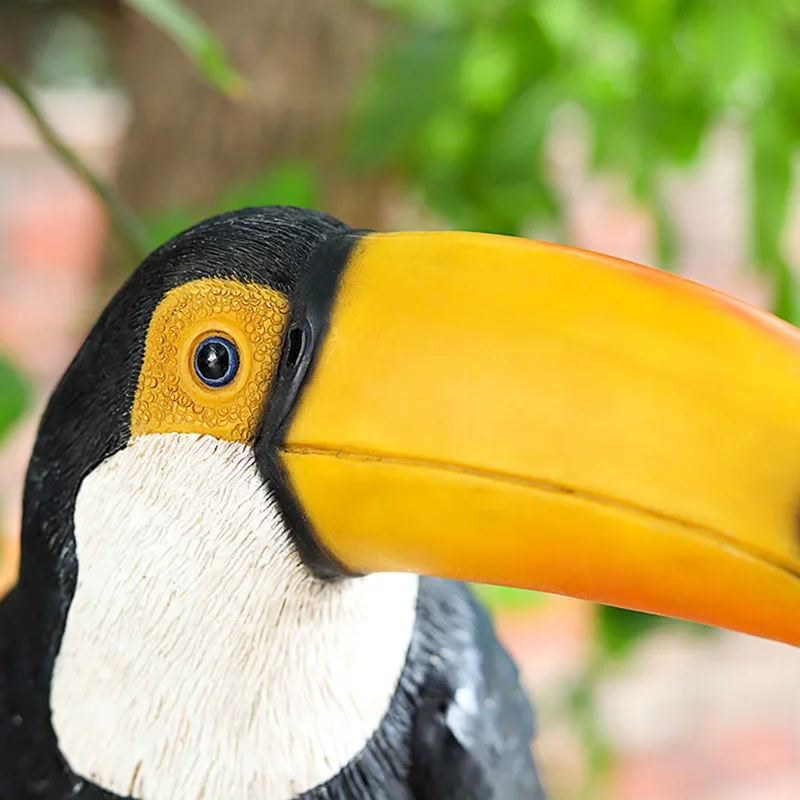Decoración de jardín con look tropical