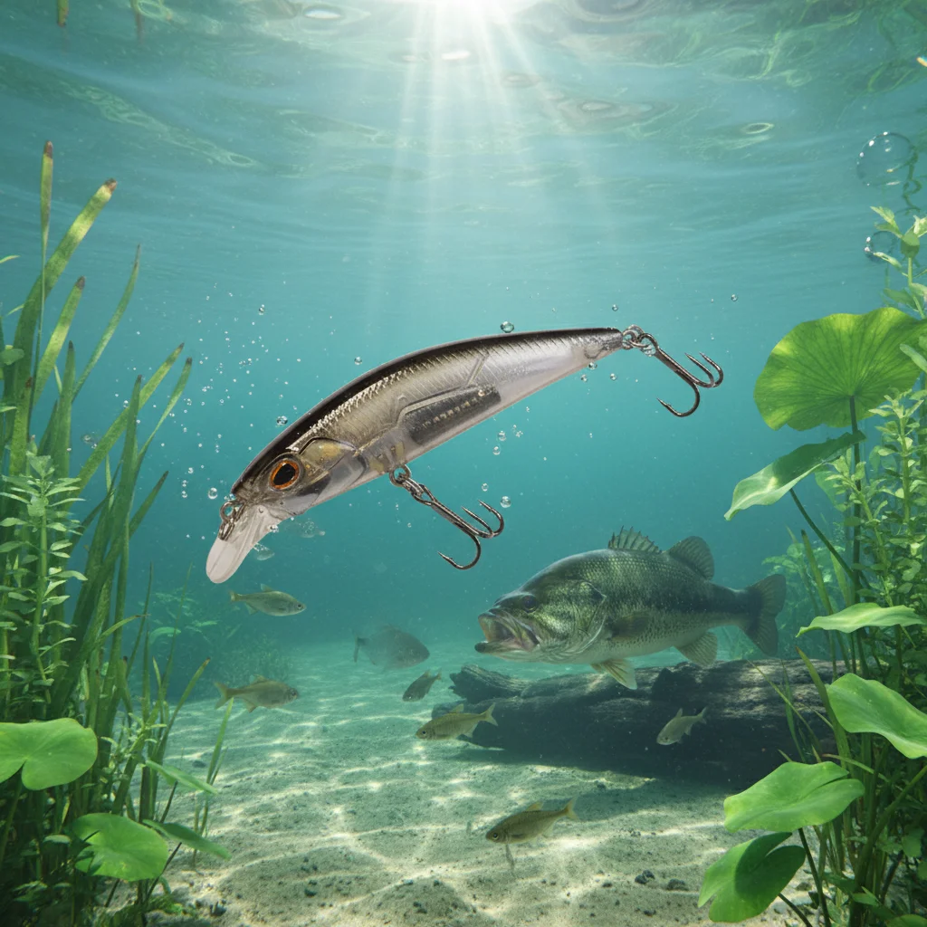 Señuelo tipo minnow 7cm