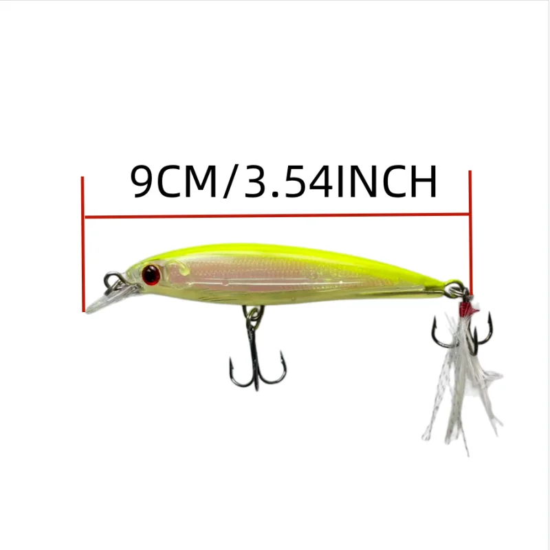 Megaimabass Mino cebo artificial imitación perca y pez mandarín - imagen 2