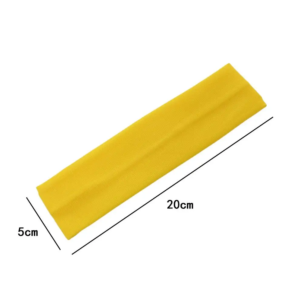 Diadema elástica deportiva color caramelo para entrenamiento