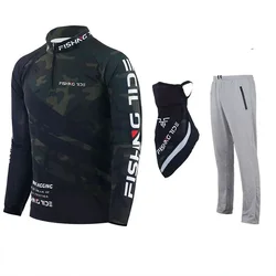 Traje de pesca transpirable – Camisa manga larga, pantalón y braga UV