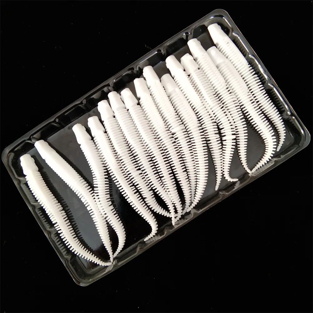 Swolfy Swimbait Grub lubina – Ajing señuelo blando - imagen 2