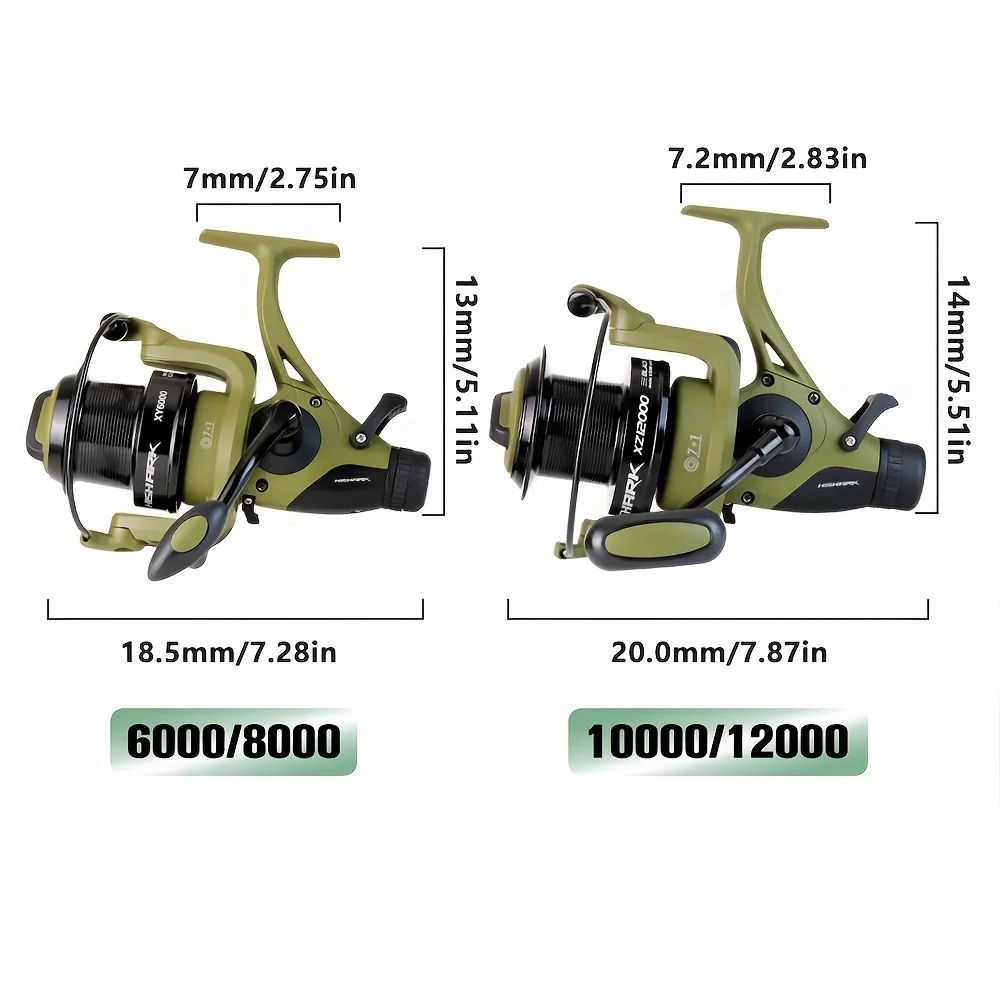 Carrete de carpa BAKAWA 7+1 rodamientos acero inoxidable - imagen 5