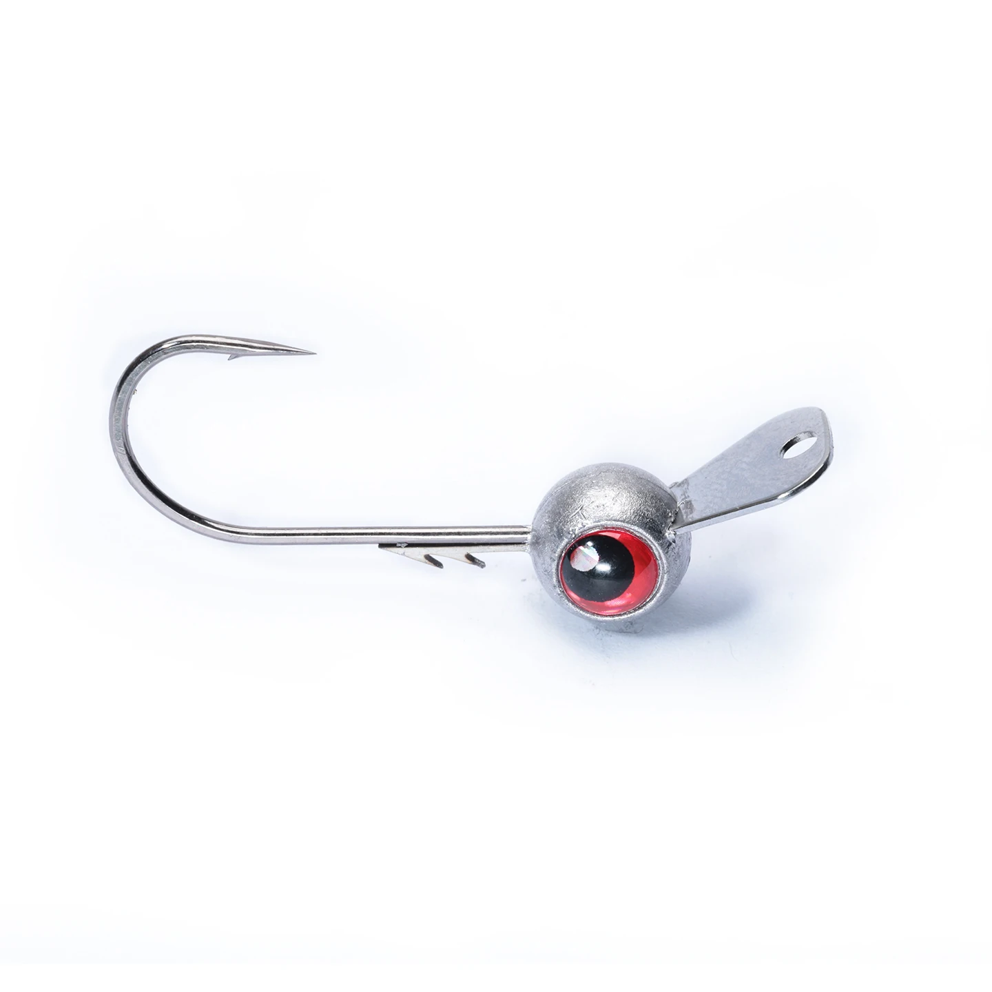 Anzuelos Jig Head de manivela con ojos rojos – para vinilo - imagen 3