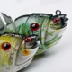 Proberos señuelo de lucio crankbait articulado realista - imagen 5