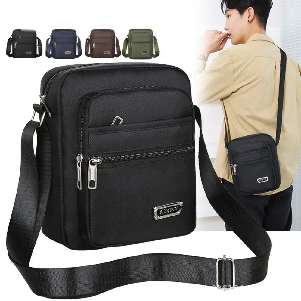 Bolso bandolera de nylon para hombre tipo mensajero - imagen 4