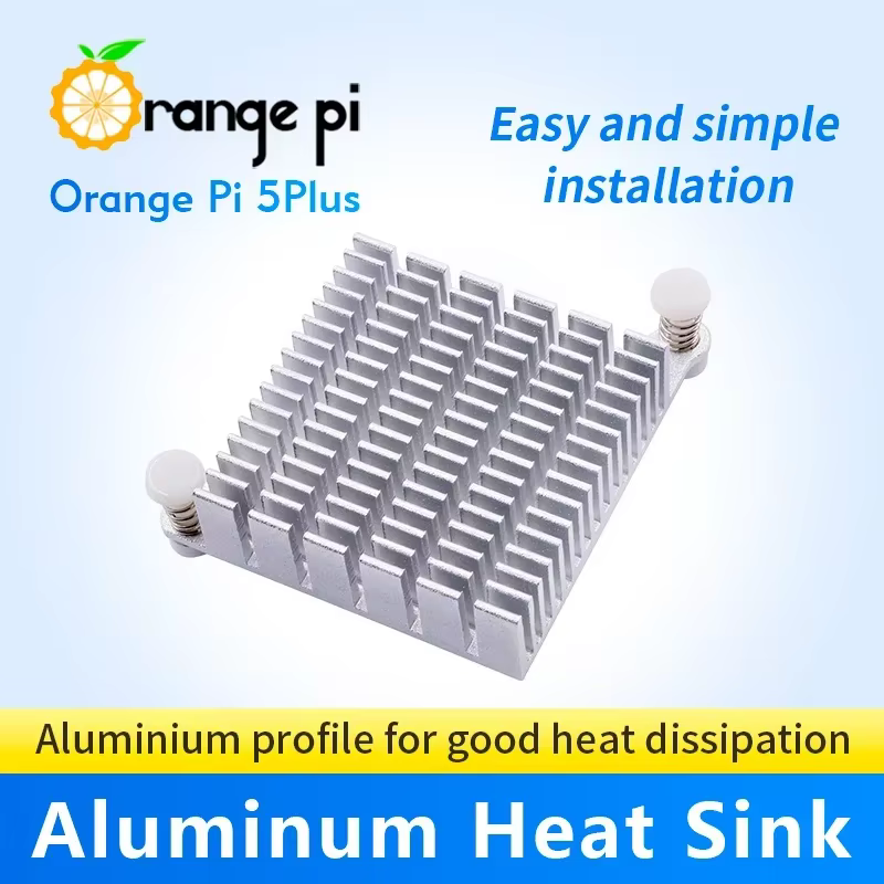 Disipador Calor Aluminio Orange Pi 5 Plus