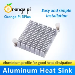 Disipador Calor Aluminio Orange Pi 5 Plus