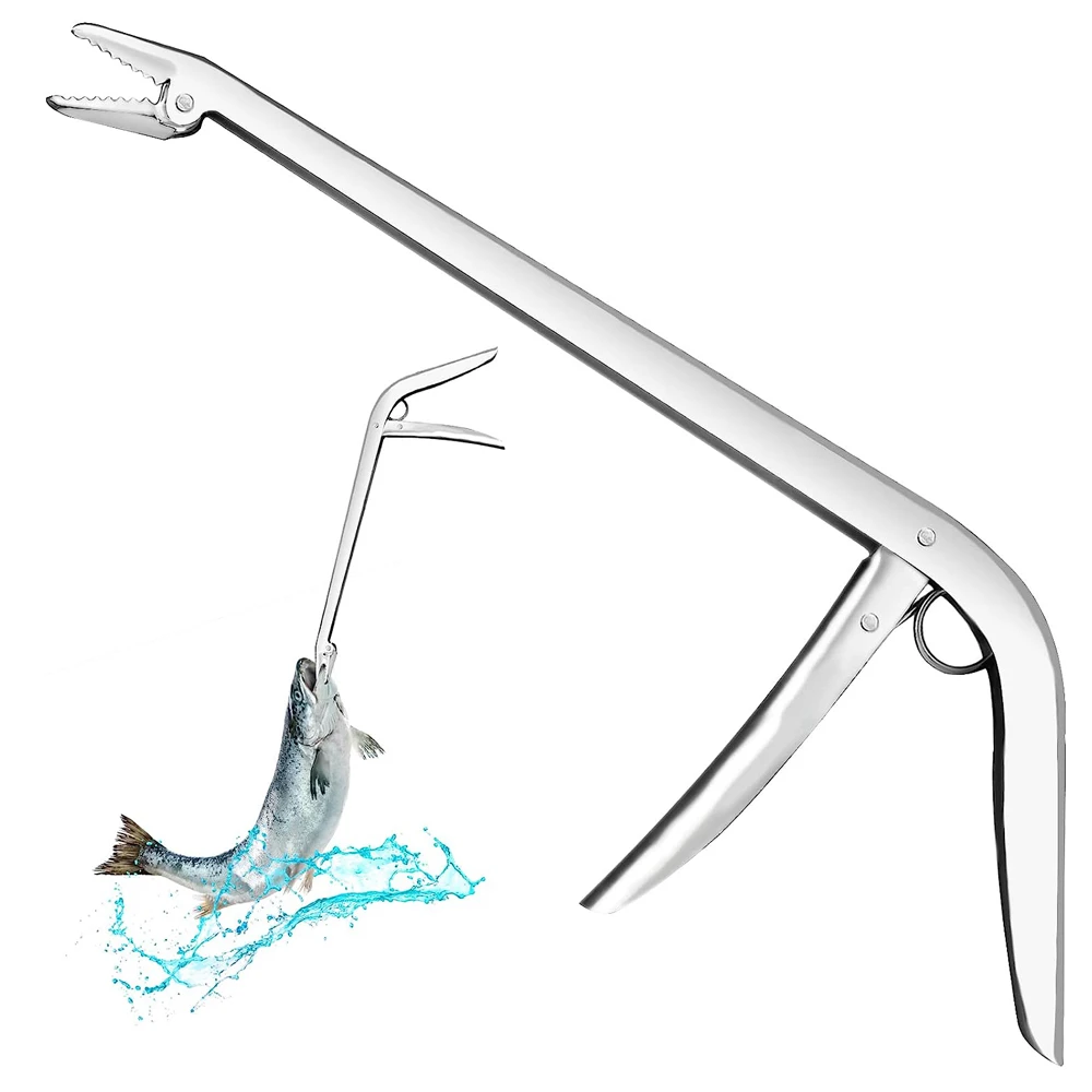 Extractor de anzuelos de acero inoxidable pulido